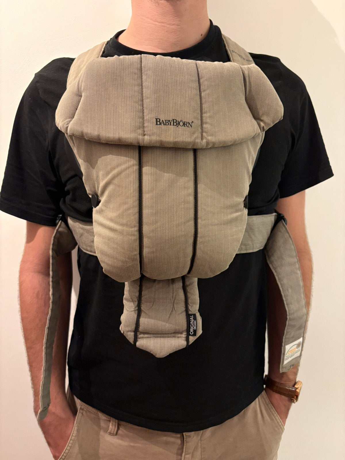 BabyBjorn draagzak (Baby Carrier Mini), Ophalen of Verzenden, Zo goed als nieuw