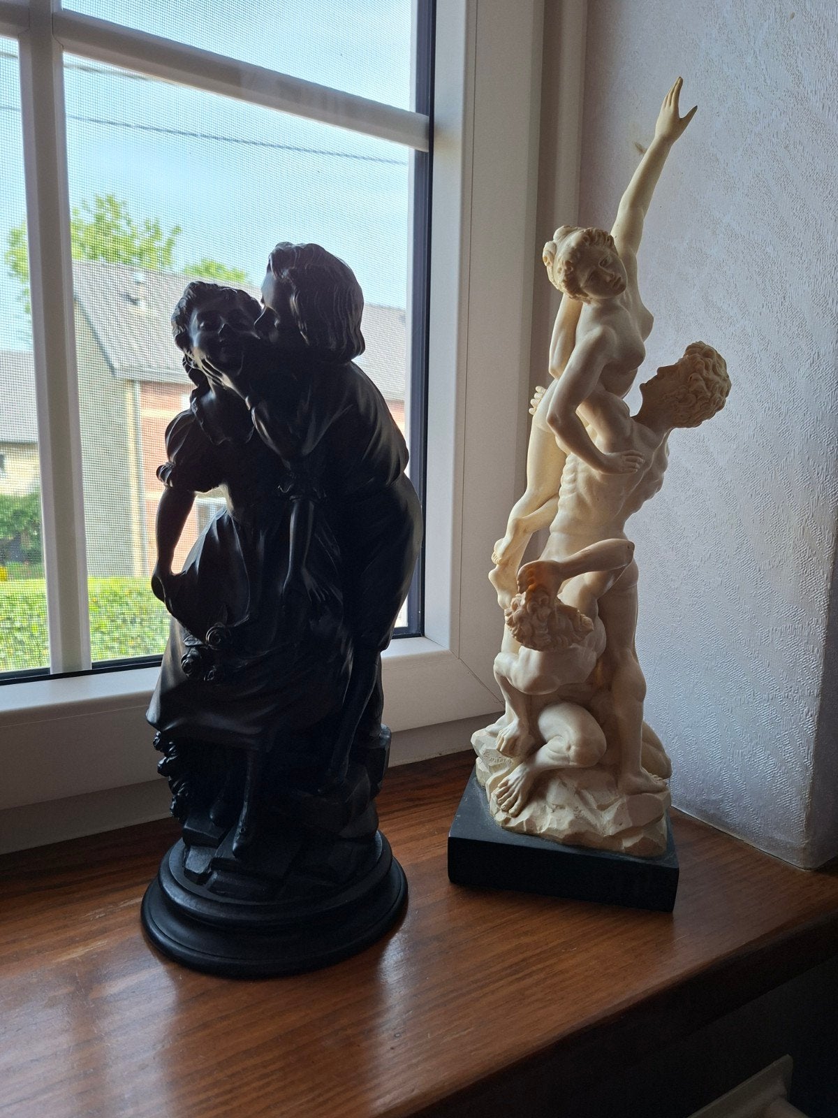 statues, étagère pour pipes, lustre, Antiquités & Art, Enlèvement