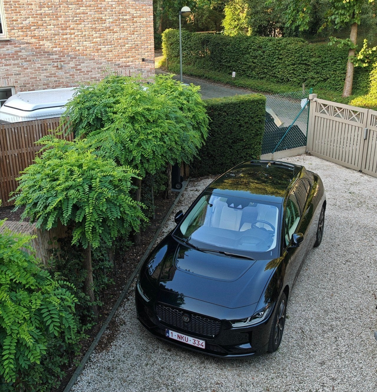 EXCLUSIEVE KANS:Jaguar i pace 400 ev AWD (400pk)FULL OPTION, Autos, Cuir, Achat, I-PACE, Toit panoramique