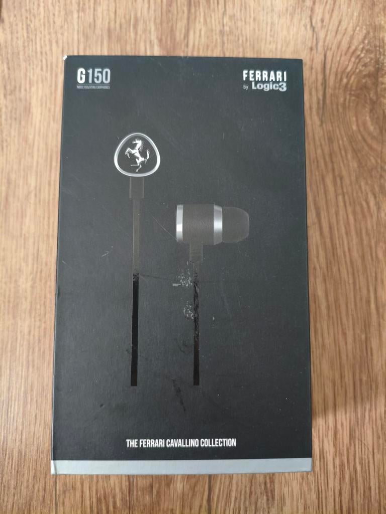 Ferrari by Logic3 G150 Cavallino Collection - In-ear oortjes, Ophalen of Verzenden, Nieuw, Bedraad
