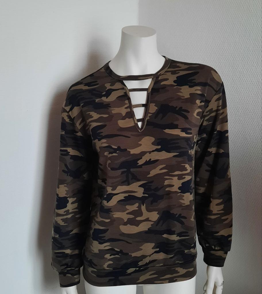 Pull Shein « S », Enlèvement ou Envoi, Taille 36 (S), Comme neuf, Vert