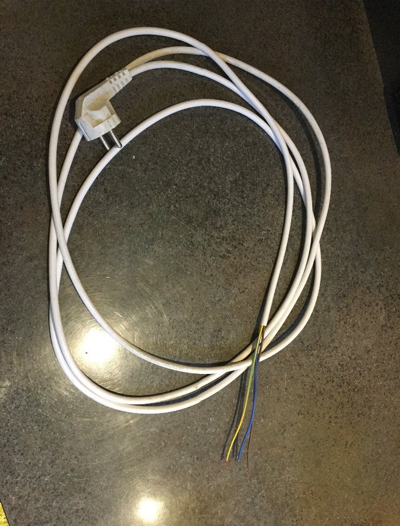 Câble électrique avec prise, Electroménager, Pièces & Accessoires, Enlèvement