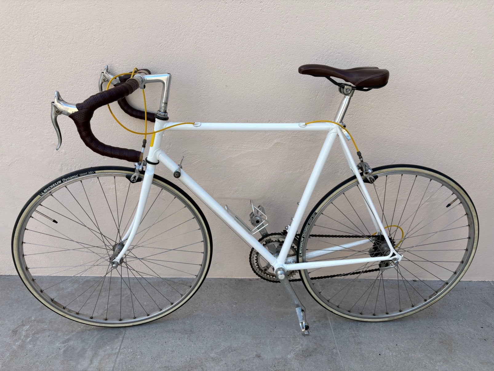 Gerestaureerde vintage koersfiets – stijlvol en rijklaar, Ophalen, Velgrem