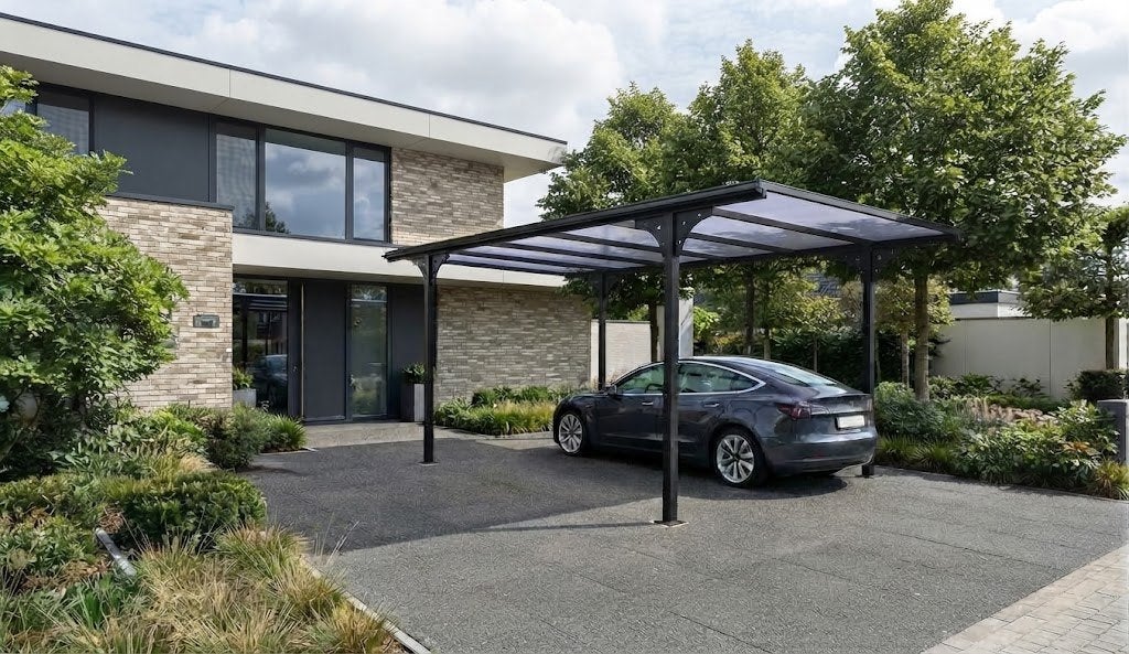 aluminium carport, Tuin en Terras, Ophalen, Nieuw, Carport