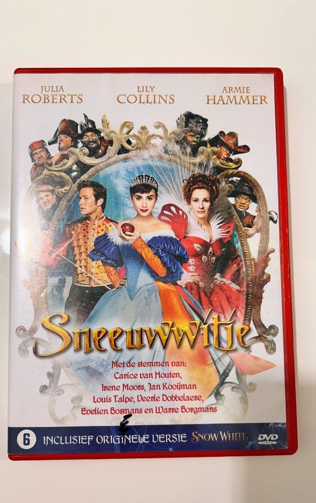Sneeuwwitje DVD, Cd's en Dvd's, Ophalen of Verzenden, Gebruikt, Inclusief doosje