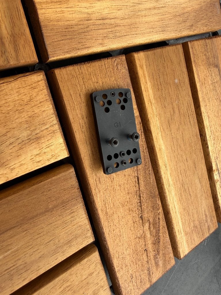 glock reddot plate, Enlèvement, Comme neuf