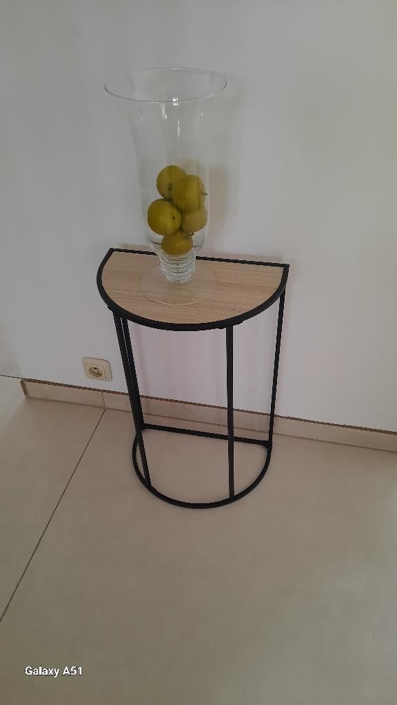 Magnifique vase en verre en parfait état, Enlèvement, Comme neuf, Verre