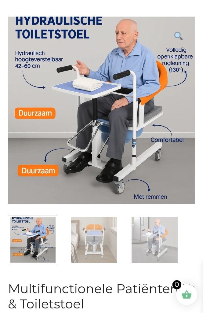 Fauteuil roulant multifonctionnel, Divers, Chaises roulantes, Enlèvement, Neuf, Fauteuil roulant à pousser