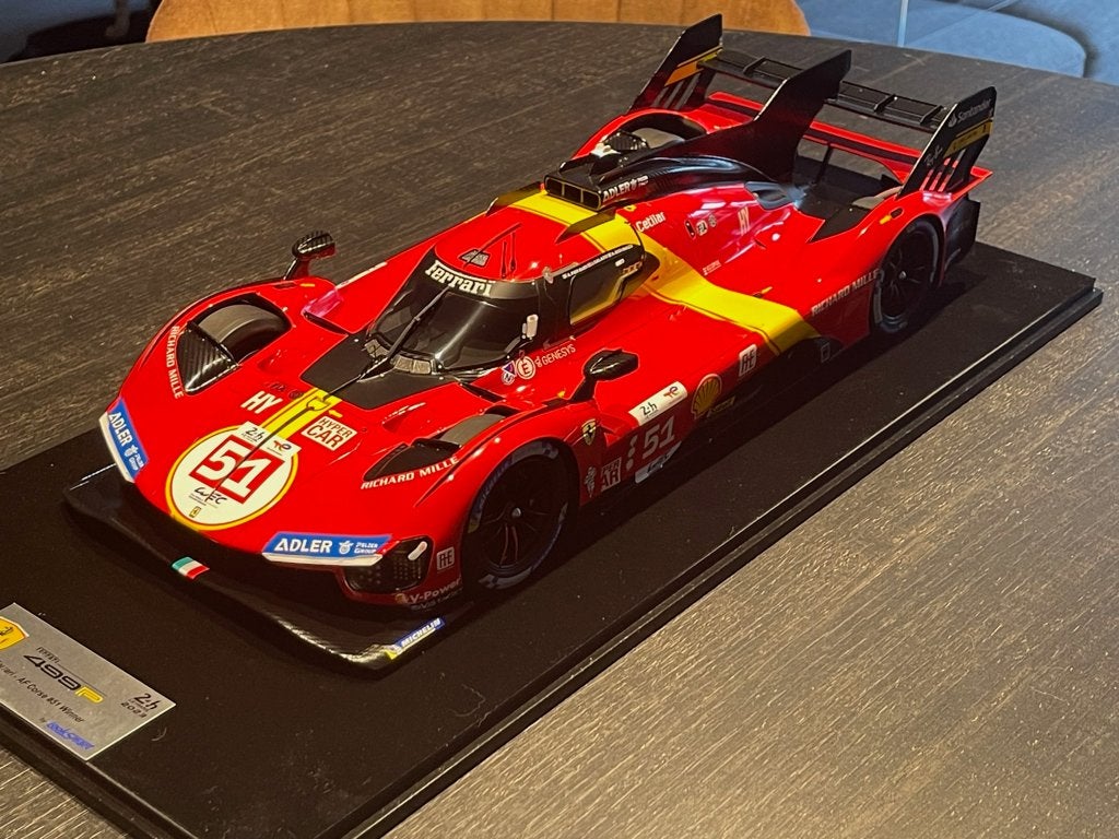FERRARI 499P 24H LE MANS 2023 WINNER SCALE 1:12 looksmart, Enlèvement ou Envoi, Neuf