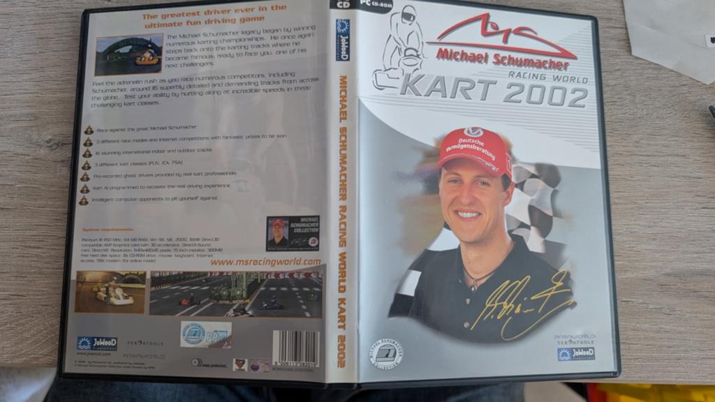 Michael Schumacher Racing World Kart 2002 – PC CD-ROM, Enlèvement ou Envoi, Utilisé