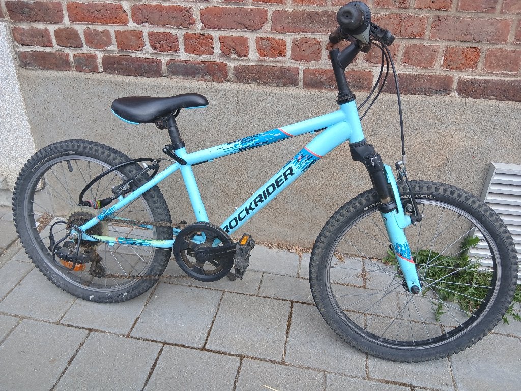 Rockrider mountainbïke 20 inch, Vélos & Vélomoteurs, Vélos | VTT & Mountainbikes, Enlèvement, Utilisé, Autres marques