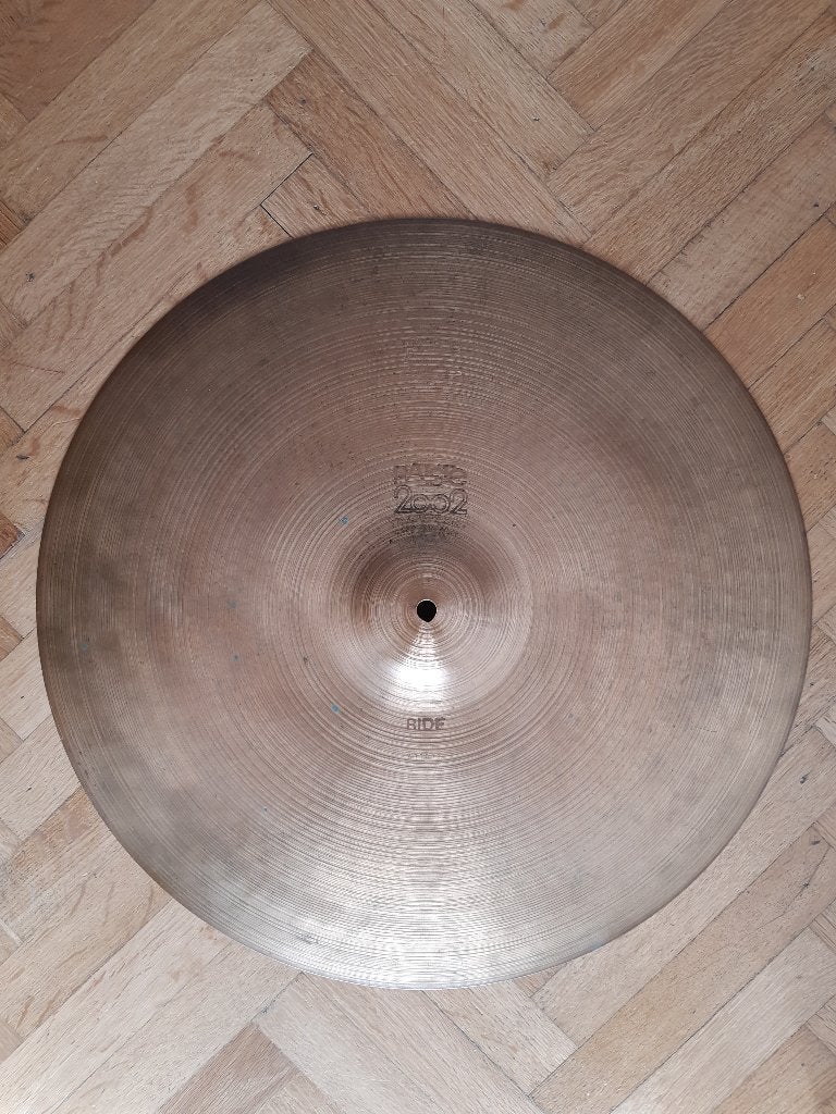 Cymbales - Paiste 2002 20" Black Label - Belcymbal 20", Musique & Instruments, Enlèvement, Comme neuf