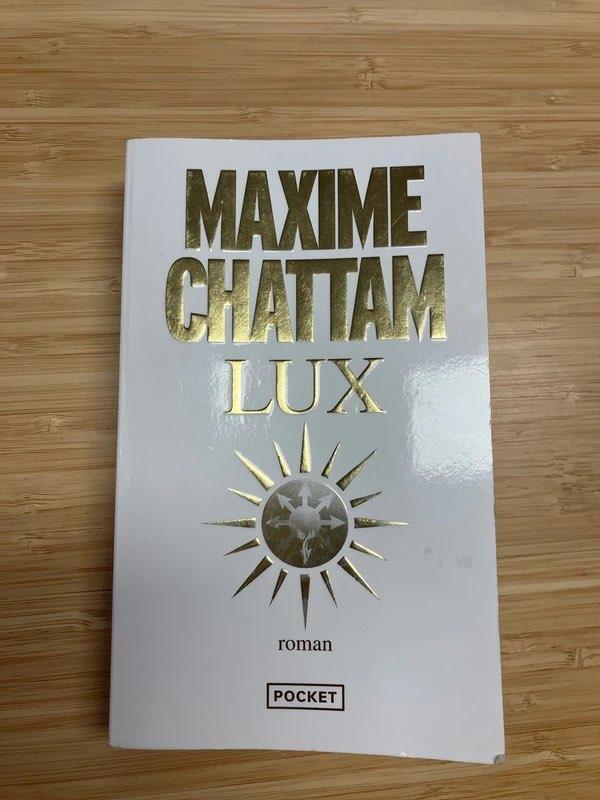 LUX - Maxime Chattam, Livres, Enlèvement ou Envoi, Utilisé, Chattam Maxime, Belgique