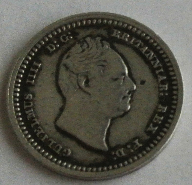 GRANDE-BRETAGNE 2 PENCE 1833 WILLIAM IV EN ARGENT, Enlèvement ou Envoi, Autres pays, Monnaie en vrac, Argent
