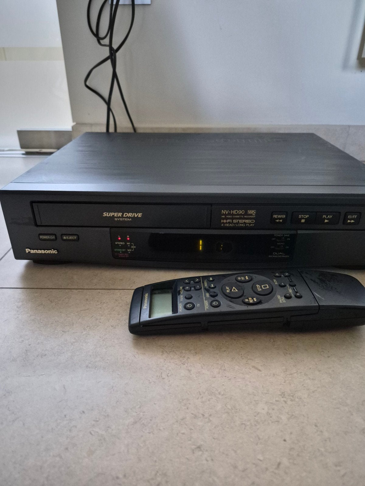 Panasonic NV-HD90EC Magnetoscope a cassette, Enlèvement