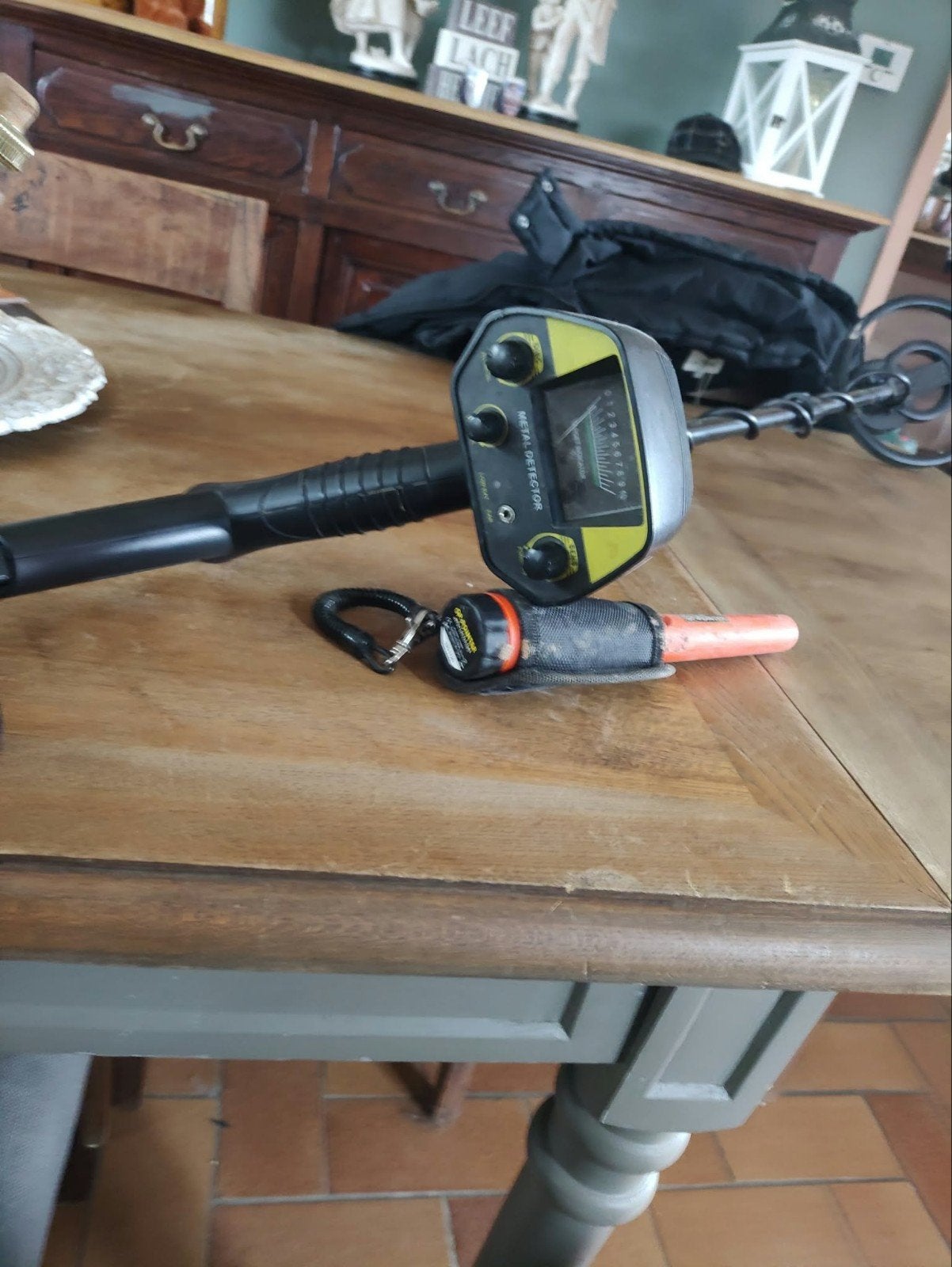 metaaldetector + gp pointer, Hobby & Loisirs créatifs, Autres marques, Sensibilité réglable, 30 cm ou moins, Enlèvement