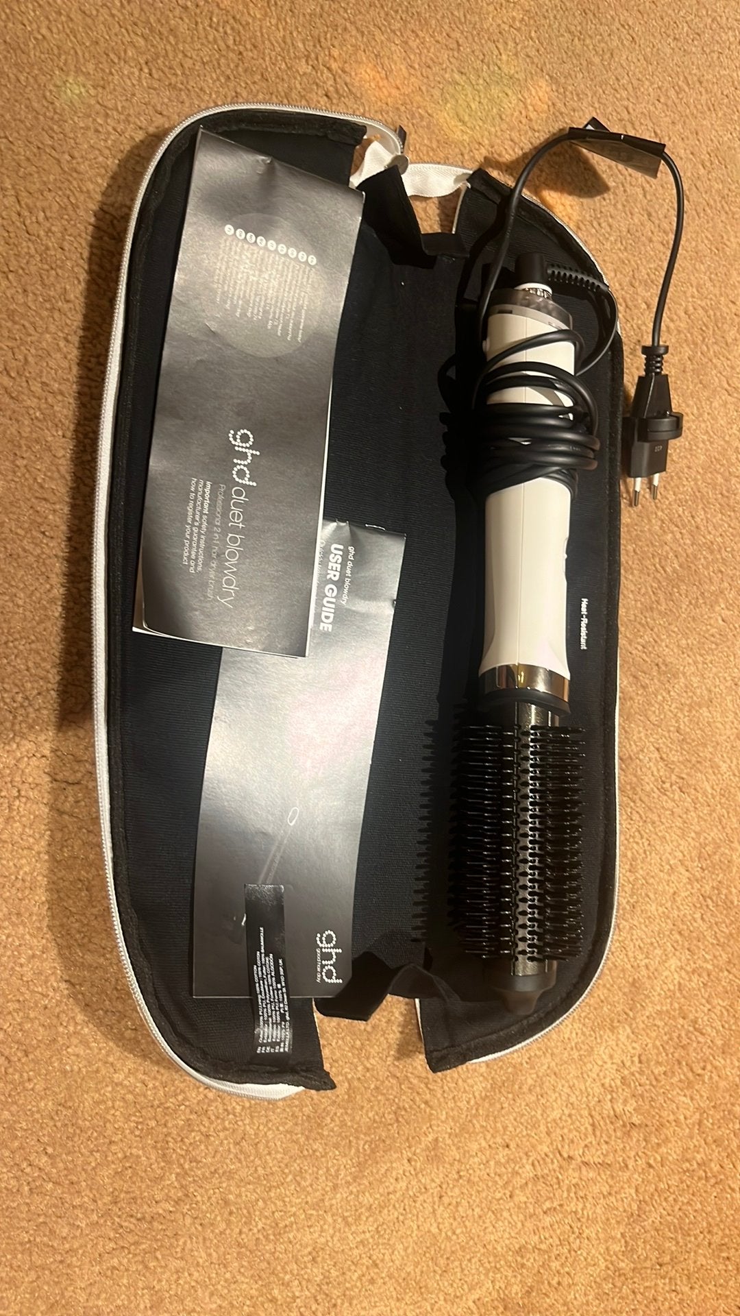 ghd Duet Blowdry Professional 2-in-1 Hair Dryer Brush, Ophalen of Verzenden, Zo goed als nieuw