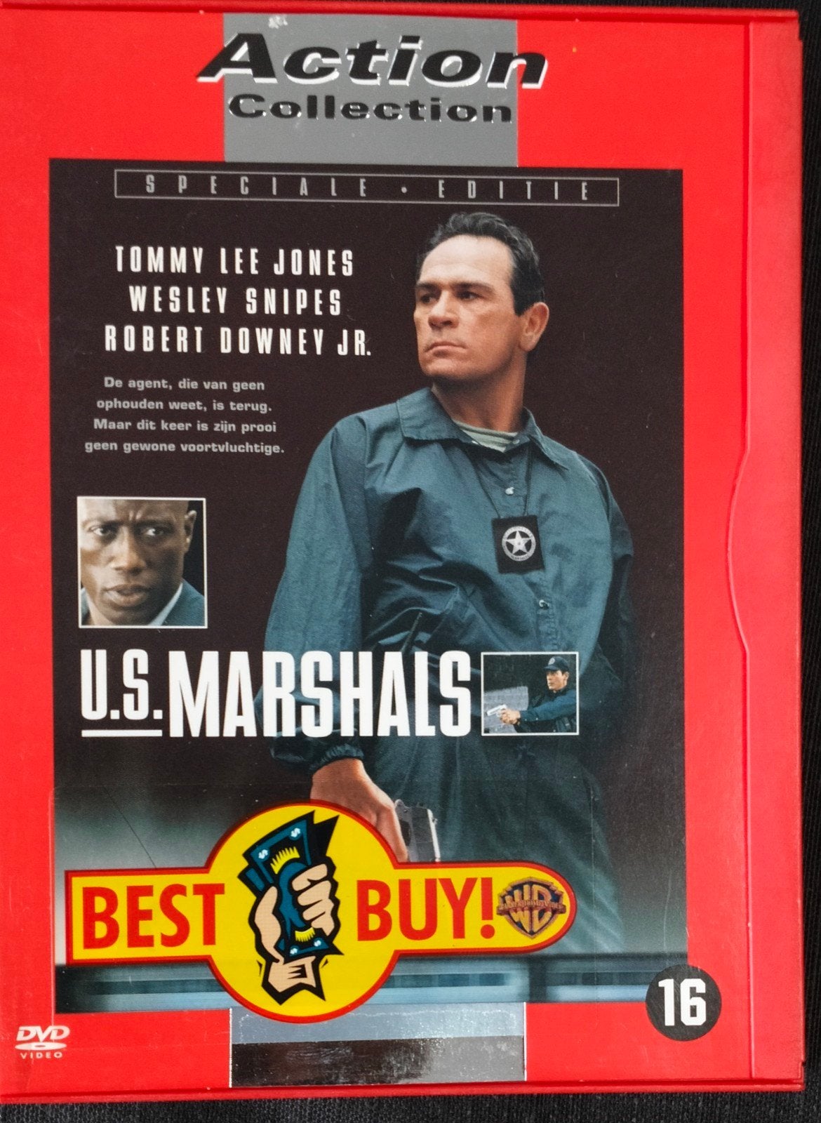 U.S. Marshals, CD & DVD, Action et Aventure, Espagnol, Anglais, Comme neuf