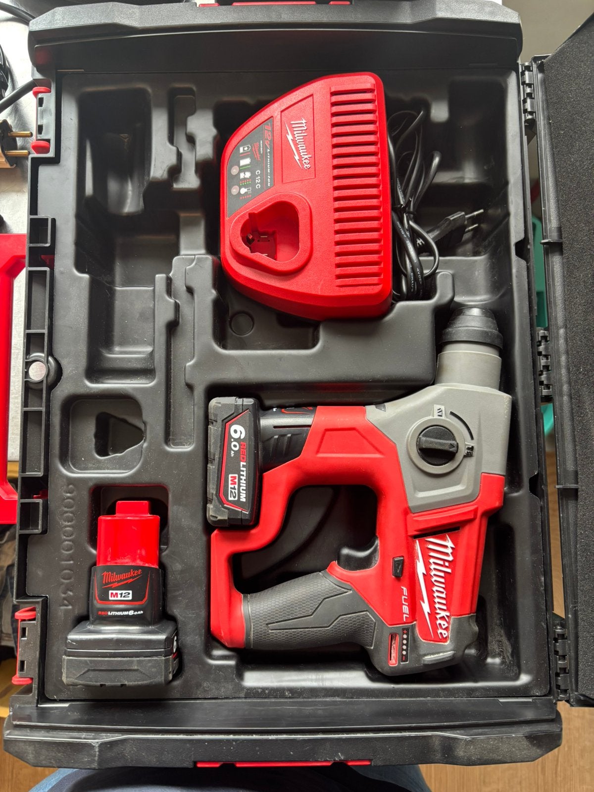 Milwaukee M12 CH-602X, Bricolage & Construction, Outillage | Foreuses, Enlèvement ou Envoi, Comme neuf