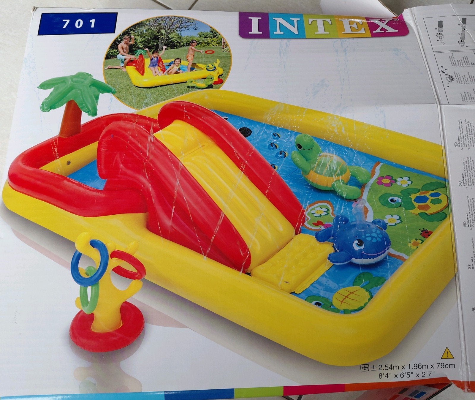 Kinder zwembad, Tuin en Terras, Zwembaden, Ophalen, Gebruikt, Minder dan 80 cm, Opblaaszwembad
