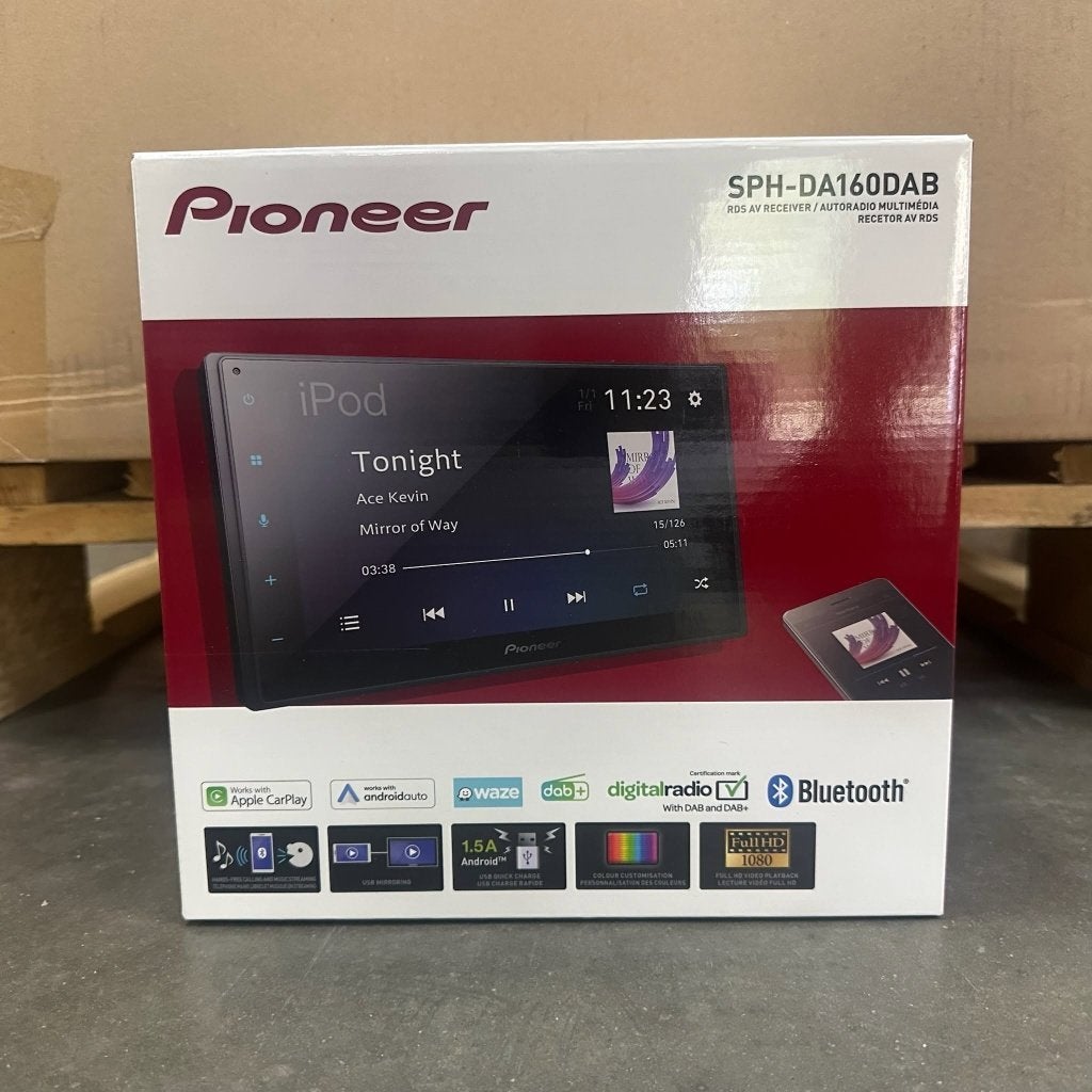 Pioneer SPH-DA160DAB 2-DIN autoradio, Ophalen, Nieuw, Haven 1087 Keetberglaan 1 9120 Melsele België, Info@pioneer.com
