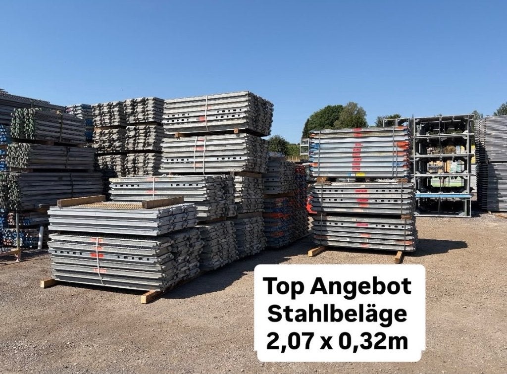 Gebruikte Layher / MJ Stahlbelag 2,07  0,32 m – Topstaat!, Bricolage & Construction, Échafaudages, Utilisé, Autres types, 5 mètres de hauteur ou plus