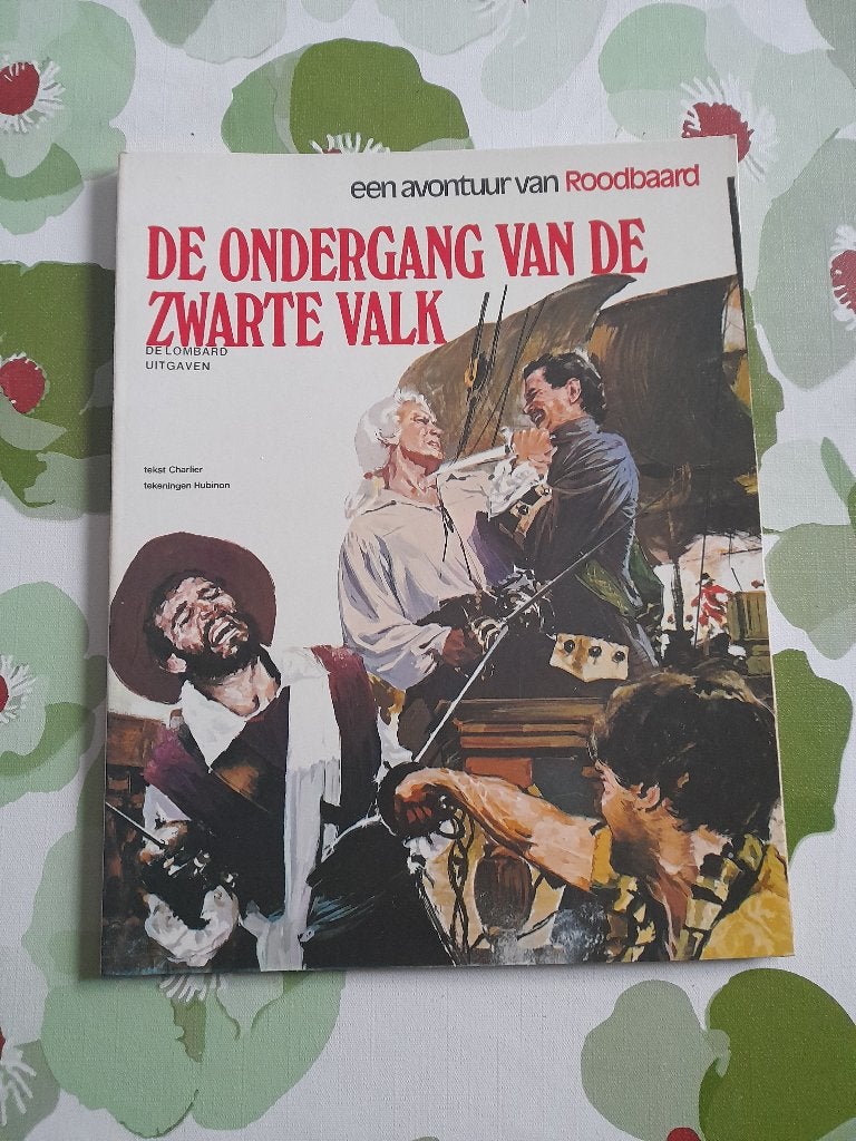 Roodbaard nr 8 "De ondergang van de zwarte valk"eerste druk, Boeken, Ophalen of Verzenden, Zo goed als nieuw