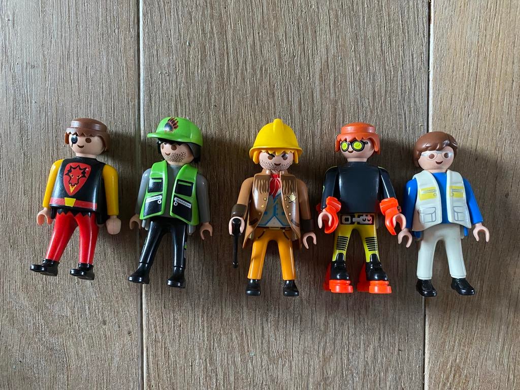 Mannetjes playmobil, Kinderen en Baby's, Speelgoed | Playmobil, Ophalen of Verzenden, Zo goed als nieuw