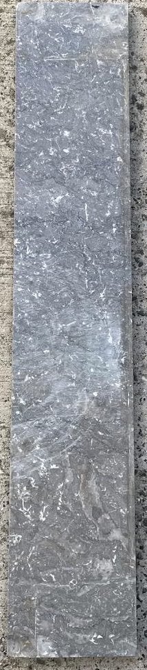 2 Blauw-grijze Marmeren tabletten, 100 à 150 cm, Rebords de fenêtre, Enlèvement, Utilisé