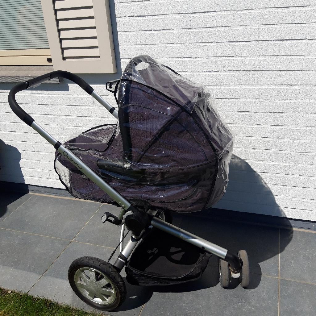 QUINNY kinderwagen voor kinderwagen, Gebruikt, Quinny, Verstelbare duwstang, Ophalen