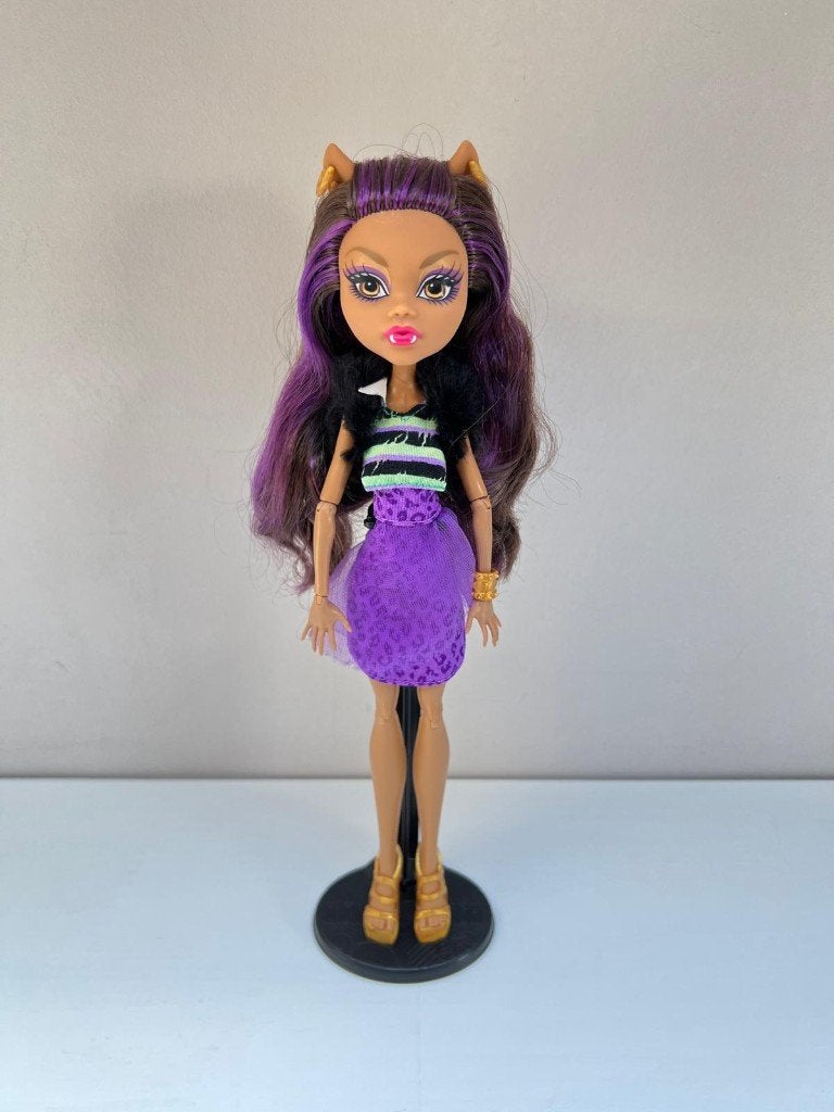 Monster High Clawdeen Wolf A Pack of Trouble complète socle, Enlèvement ou Envoi, Utilisé, Fashion Doll
