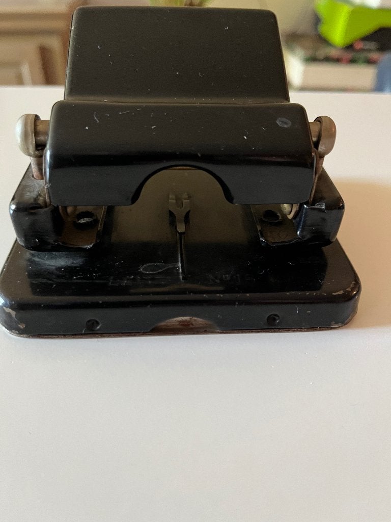 Perforateur ancien, Enlèvement ou Envoi