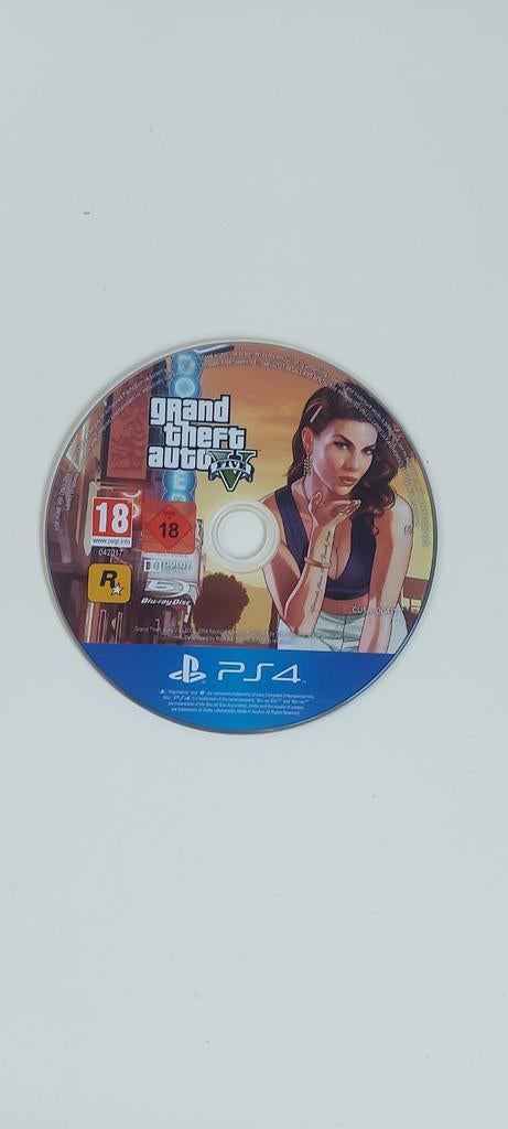 Gta 5 op ps4 cd, Ophalen, Gebruikt, Role Playing Game (Rpg), Vanaf 18 jaar