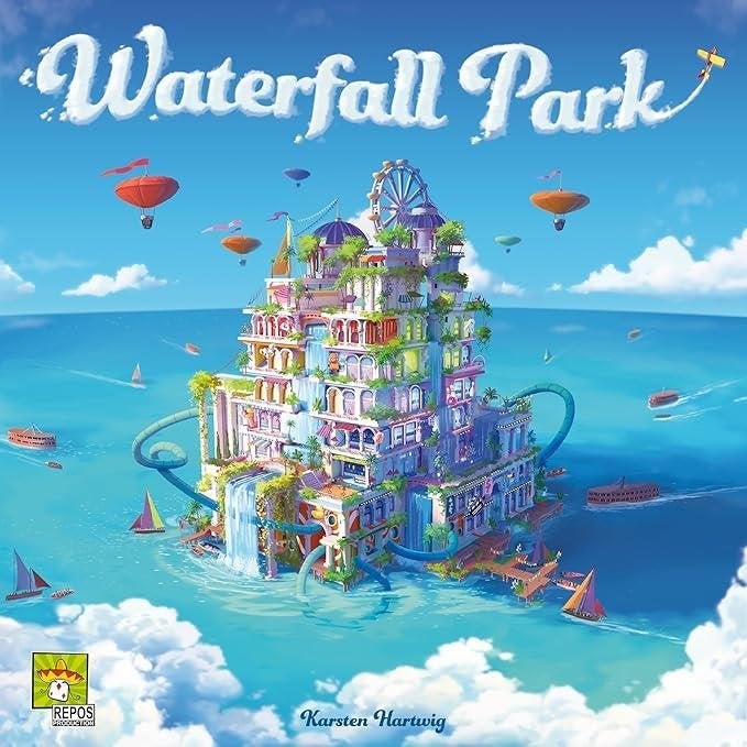 25€ Jeu WATERFALL PARK - neuf et non déballé, Cinq joueurs ou plus, Enlèvement ou Envoi, Neuf, Repos production
