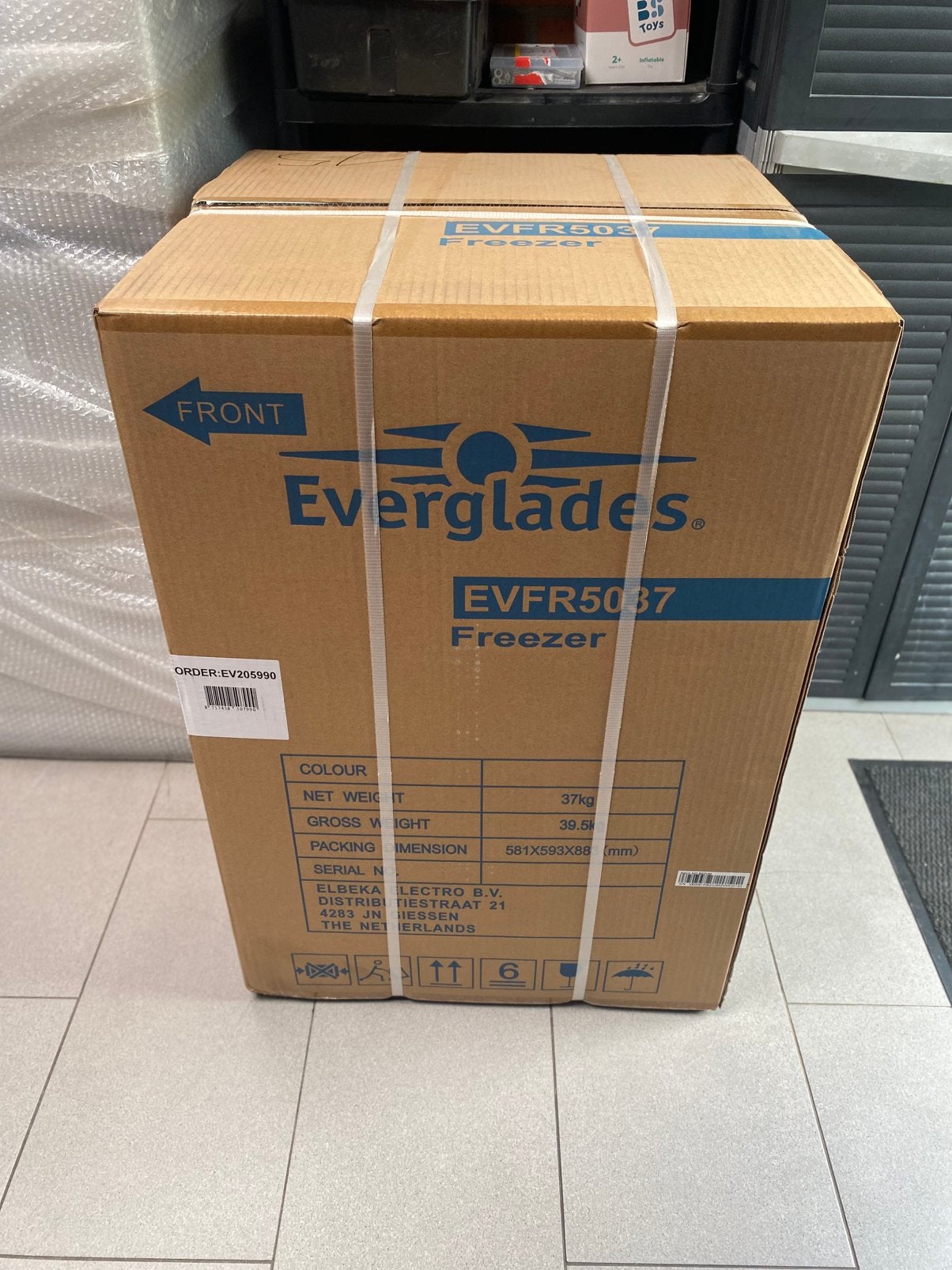 EVERGLADES EVFR5037 Tafelmodel vriezer NIEUW IN VERPAKKING, Elektronische apparatuur, Ophalen, Nieuw