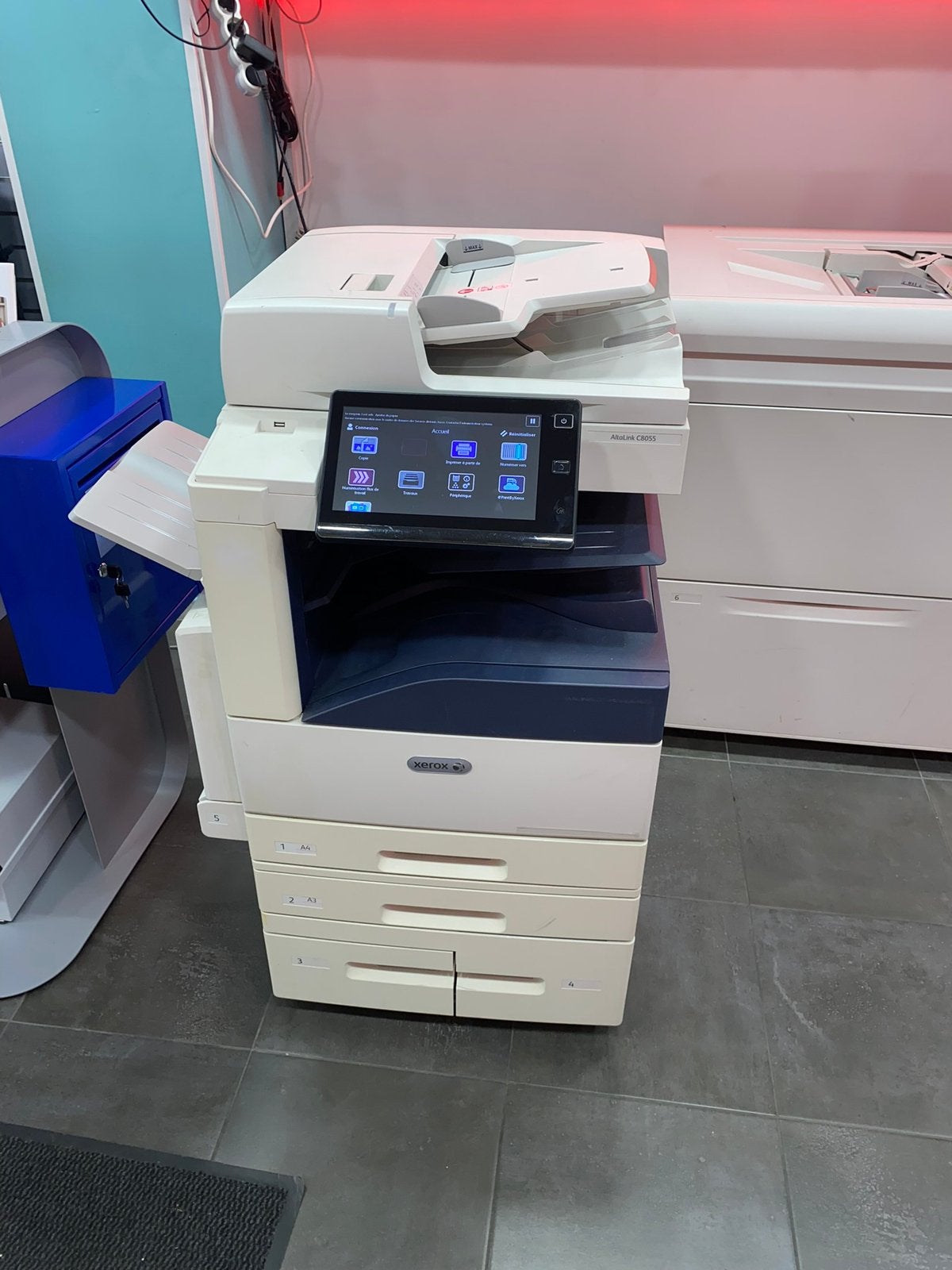 Xerox altalink c8055, Computers en Software, Ophalen, Zo goed als nieuw, Kleur printen, Printer
