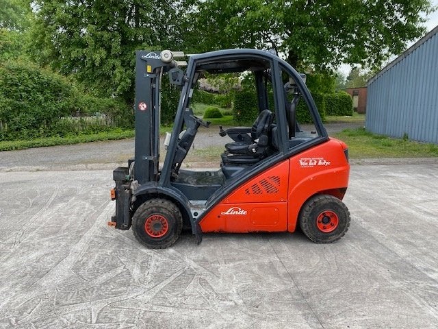 heftruck Linde H25D-01, met schepbak en weegsysteem, Zakelijke goederen, Ophalen, Linde, Diesel, Heftruck