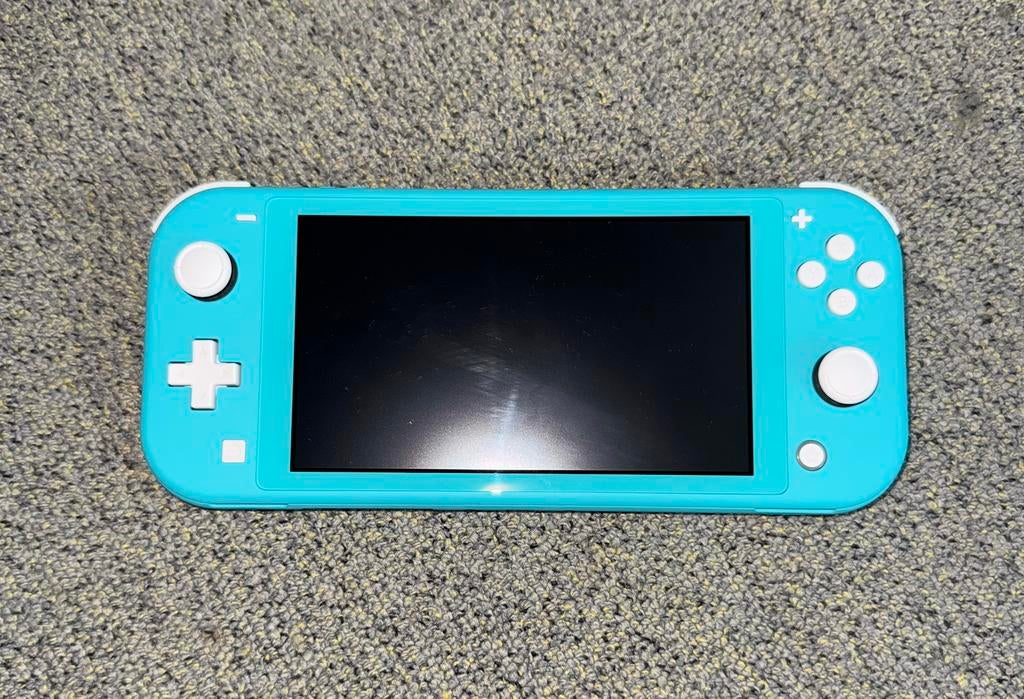 Nintendo Switch Lite (Turquoise), Games en Spelcomputers, Ophalen of Verzenden, Turquoise, Zo goed als nieuw