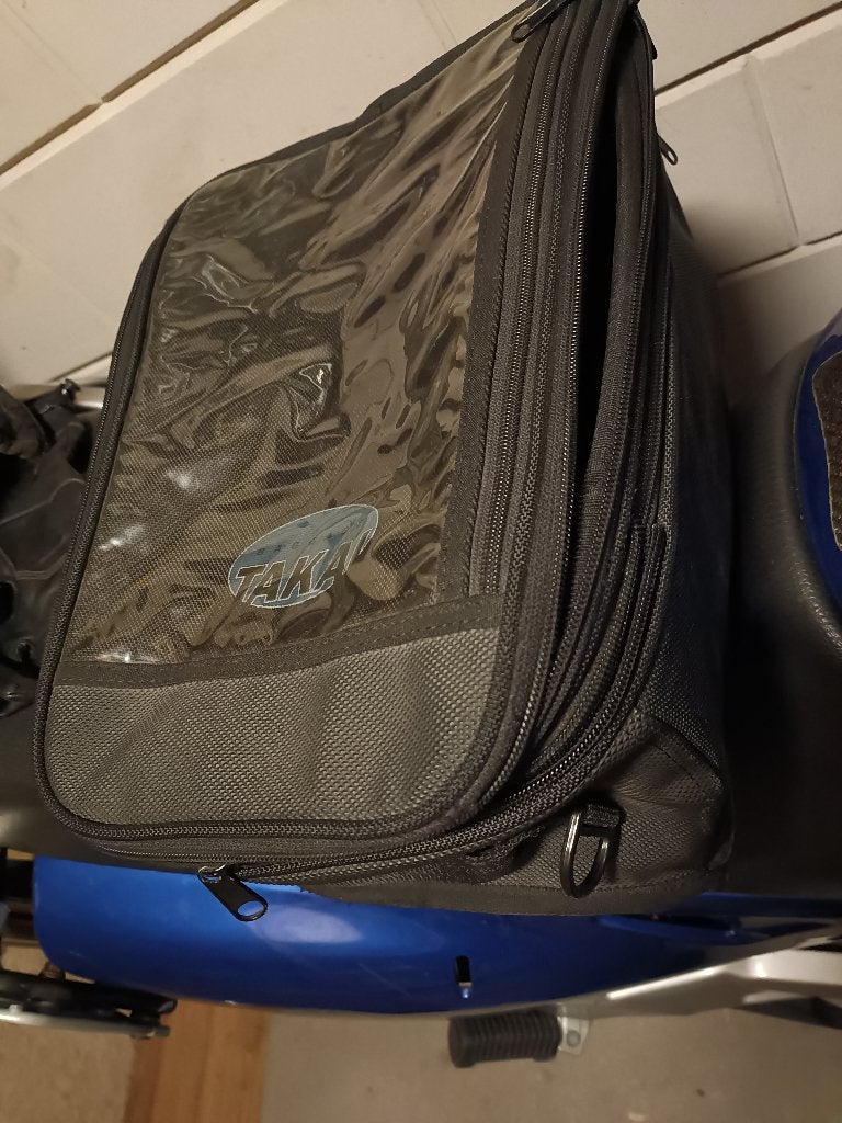 tanktas, Ophalen, Zo goed als nieuw