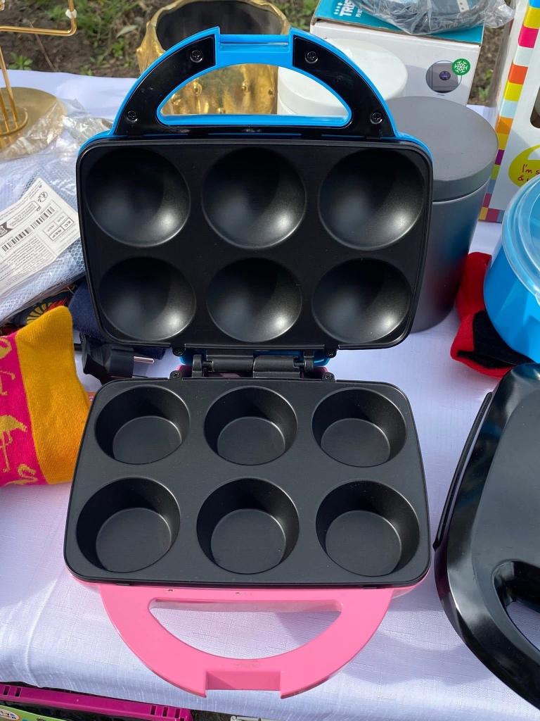 Cupcake ijzer, Hobby en Vrije tijd, Taarten en Cupcakes maken, Ophalen, Nieuw