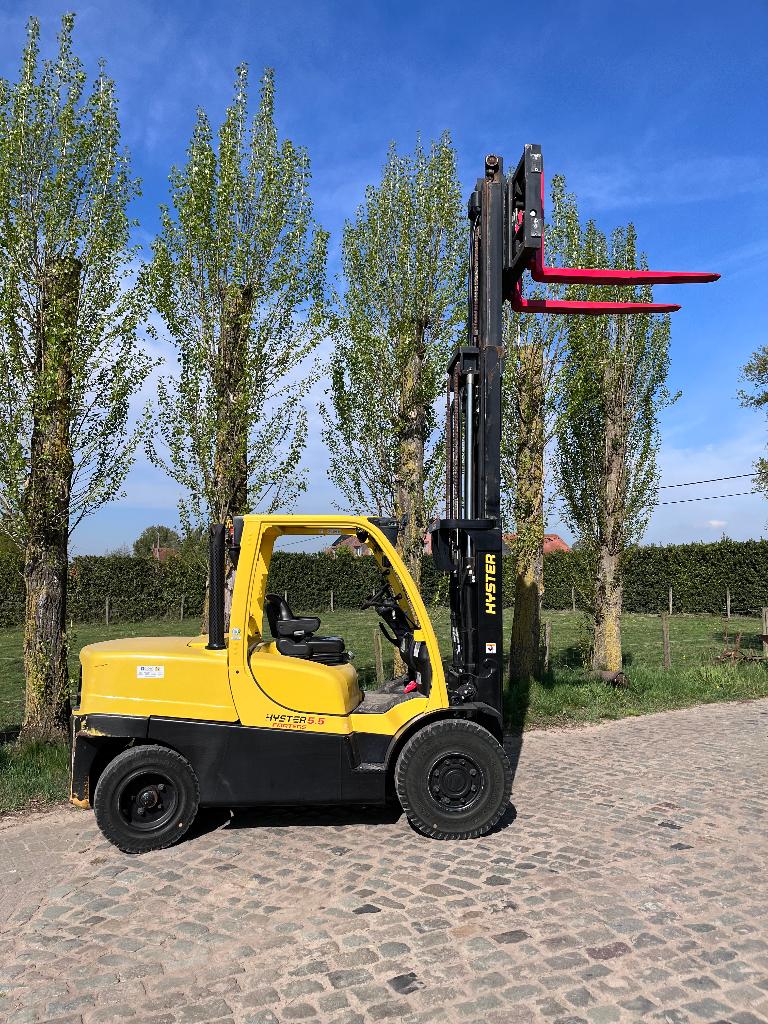 heftruck, Zakelijke goederen, Machines en Bouw | Heftrucks en Intern transport, Ophalen, Diesel, Heftruck, Hyster