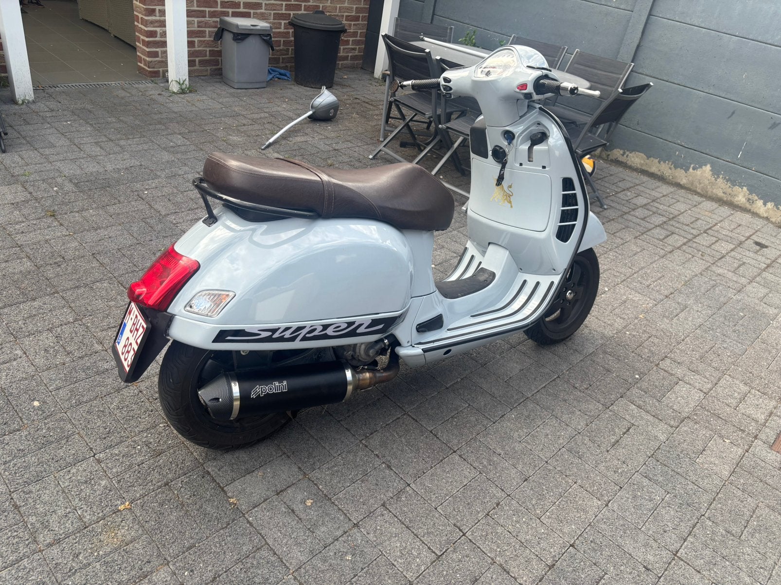 Vespa 125cc(300malossi), Fietsen en Brommers, Brommers | Vespa, Ophalen, Zo goed als nieuw