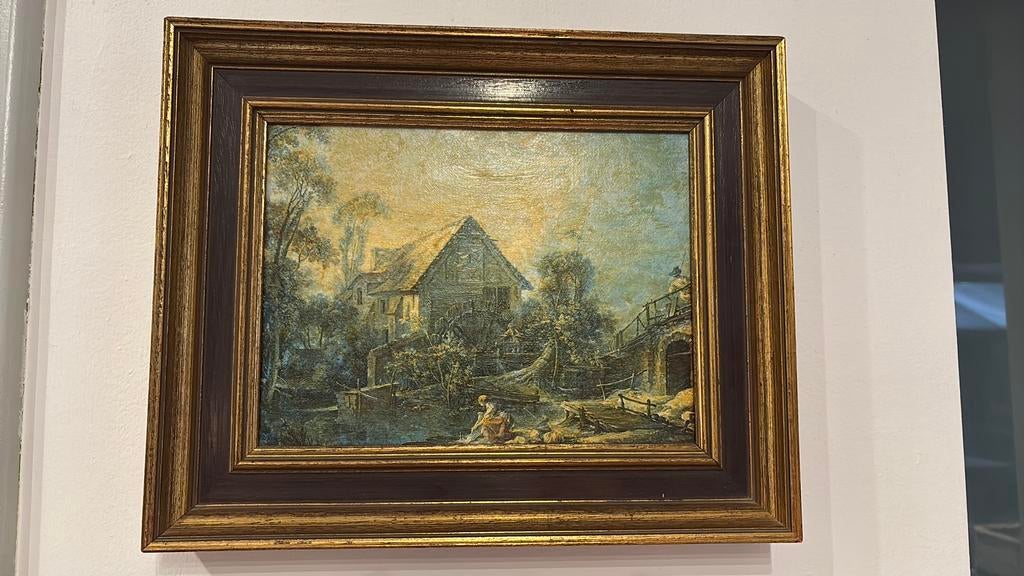 Olieverfschilderij, origineel, Ophalen
