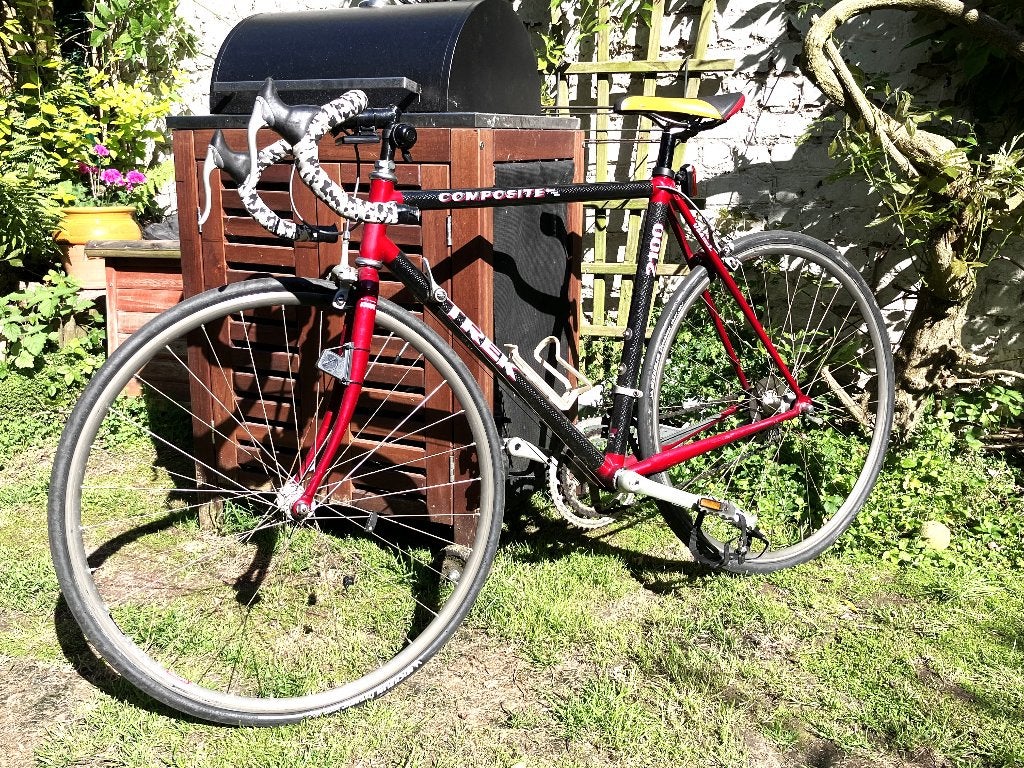 Velo de route Trek carbone, 10 à 15 vitesses, Frein sur jante, Enlèvement, Hommes
