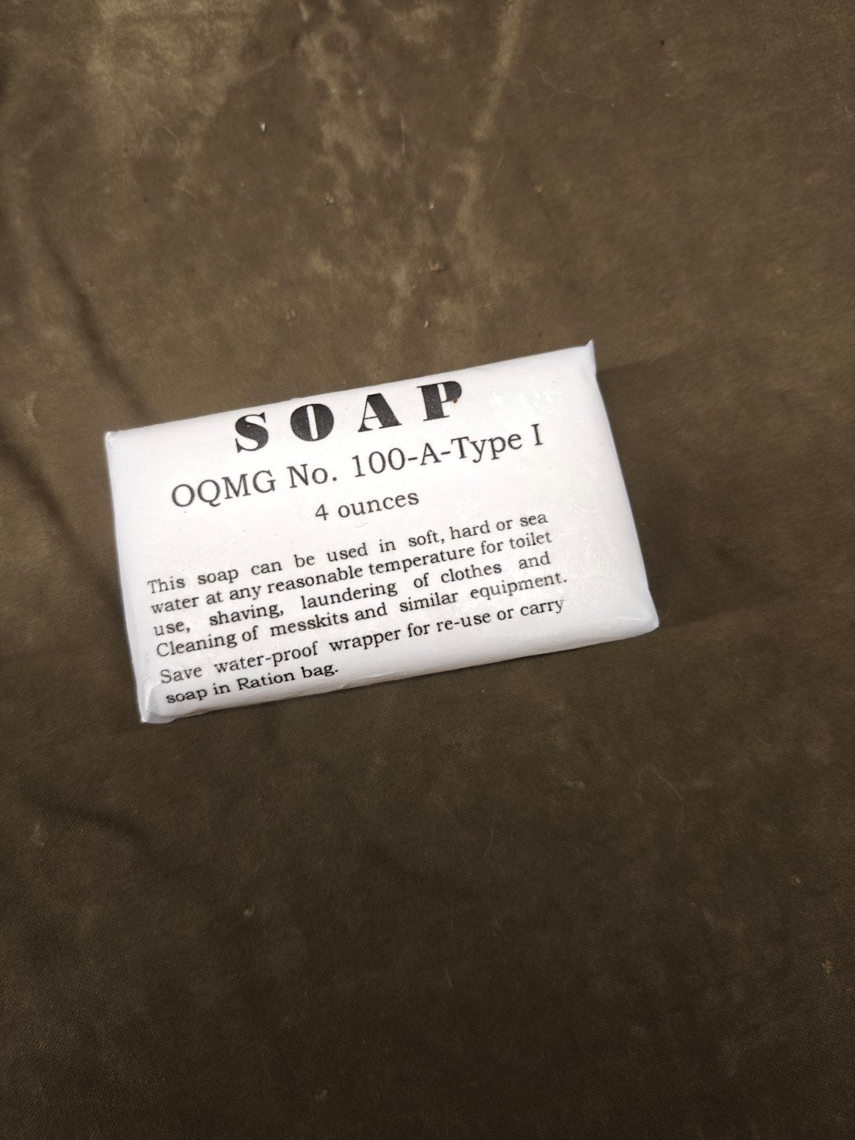 Repro US WW2 soap, Ophalen of Verzenden