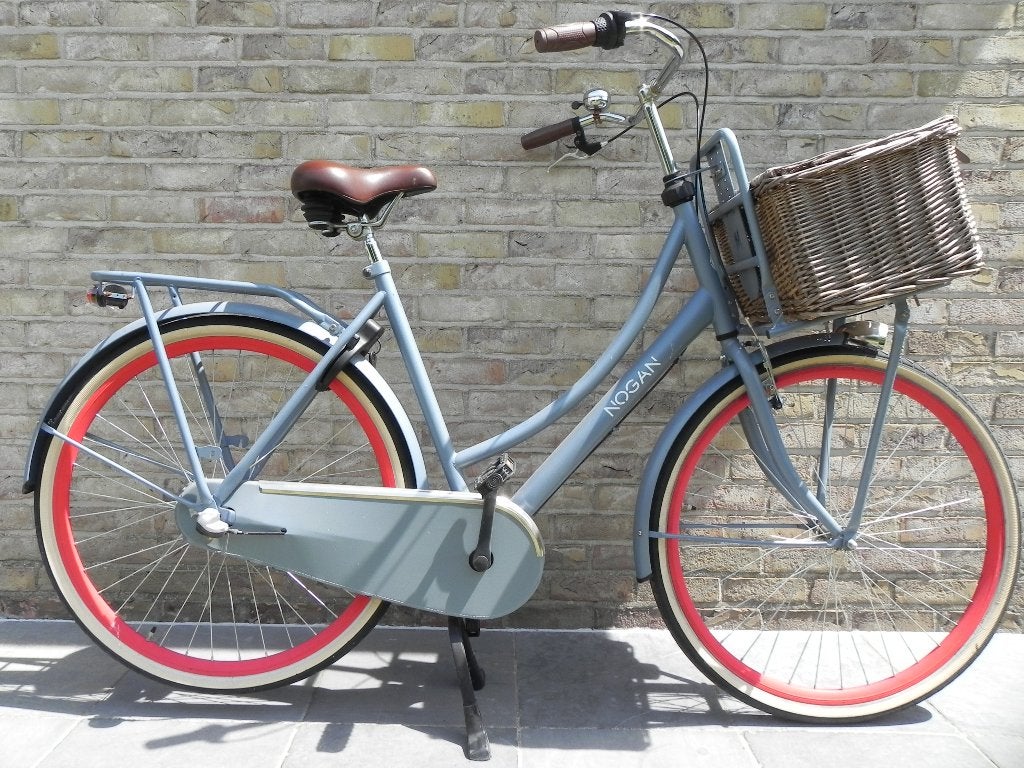 Damesfiets transporter met grote mand grote framemaat 57 cm, Fietsen en Brommers, Versnellingen, 56 cm of meer, Zo goed als nieuw