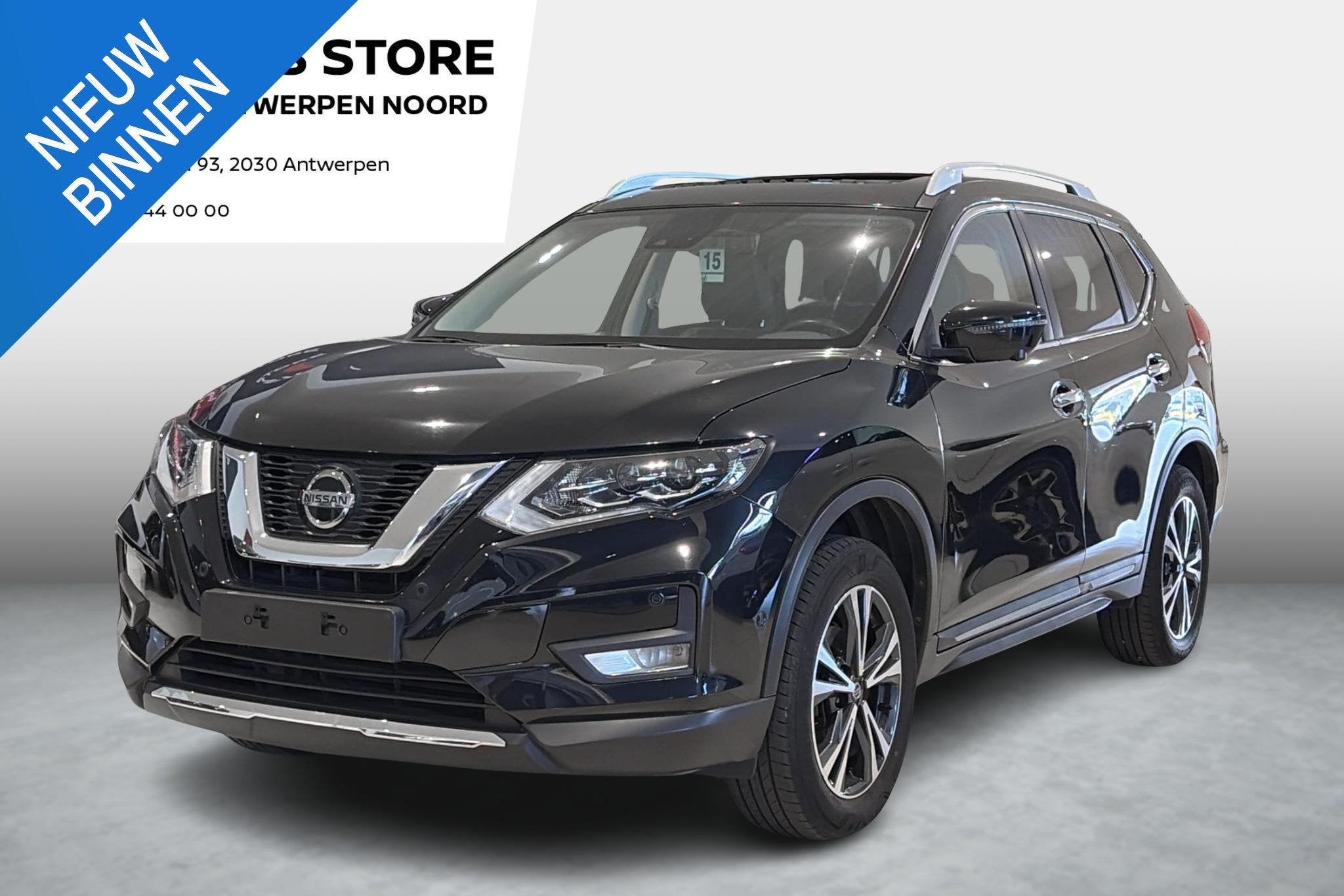 Nissan X-TRAIL DIG-T 160 DCT Tekna Pano - Leder - 360° came, Gebruikt, 117 kW, 4 cilinders, Zwart