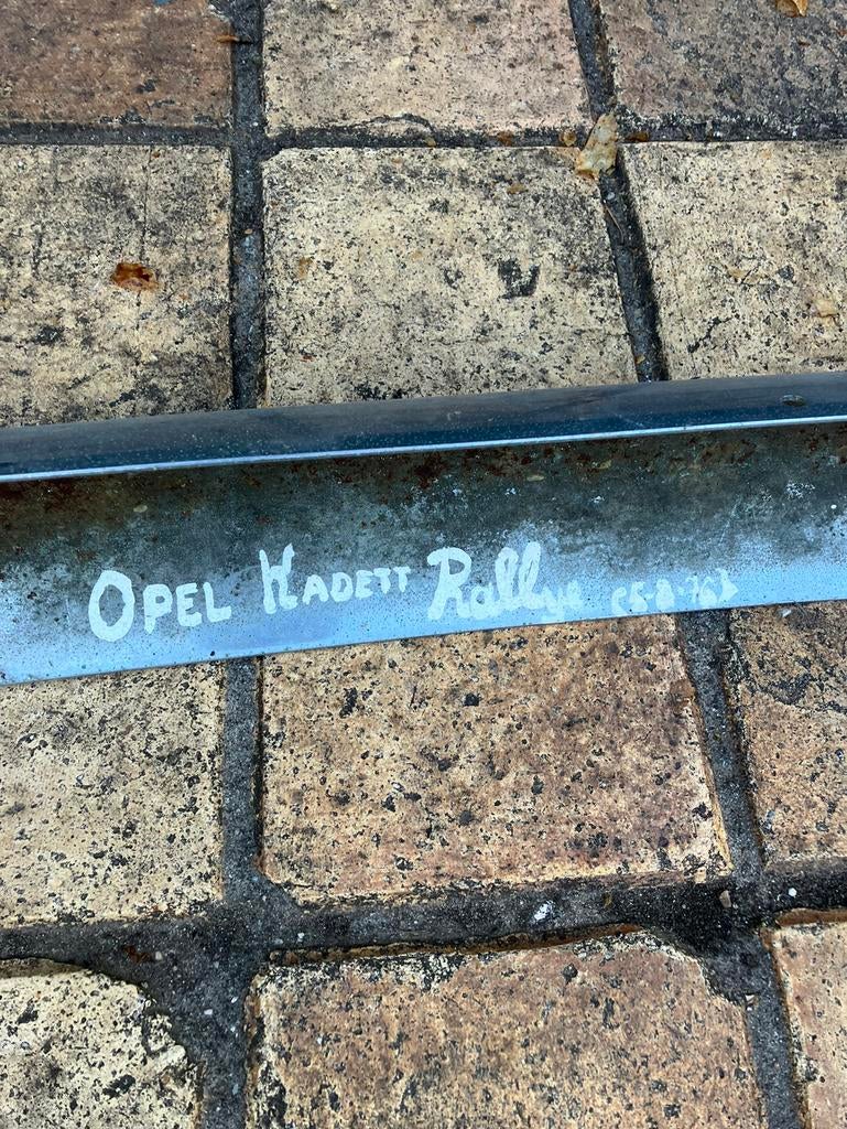 Opel kadett rally achterbumper 1969, Ophalen, Opel