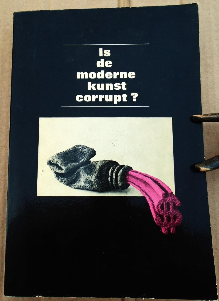 Is de moderne kunst corrupt? - 1974 - Willi Bongard, Verzenden, Gelezen, Willi Bongard (1931-1985)