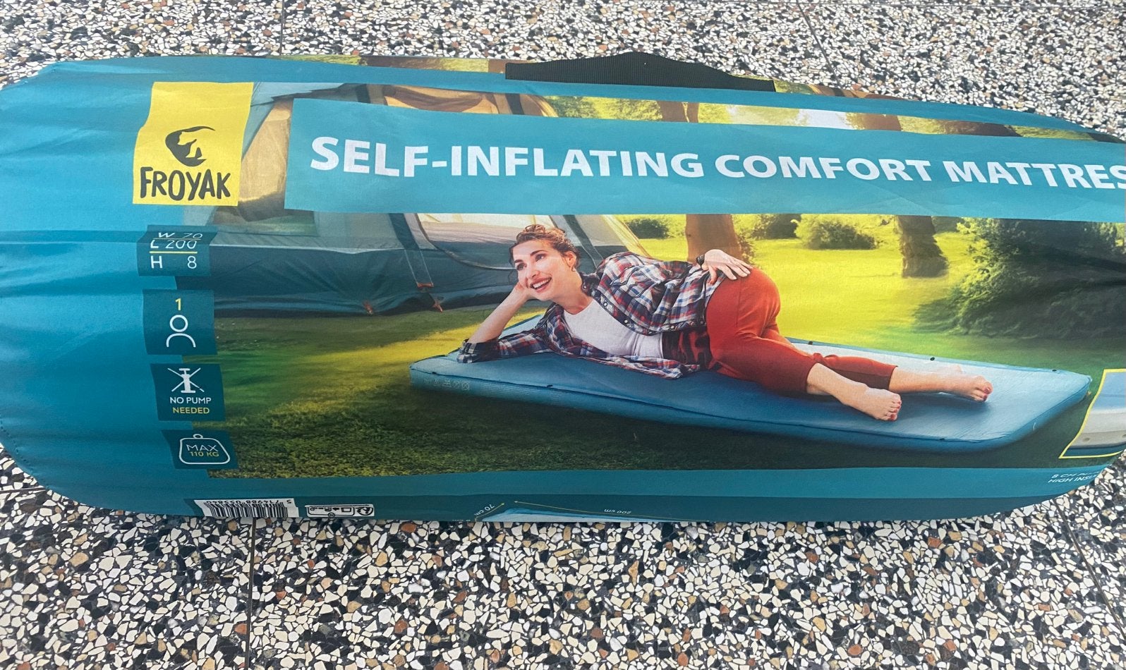 Matelas de camping. Marque Froyak, Enlèvement, Comme neuf